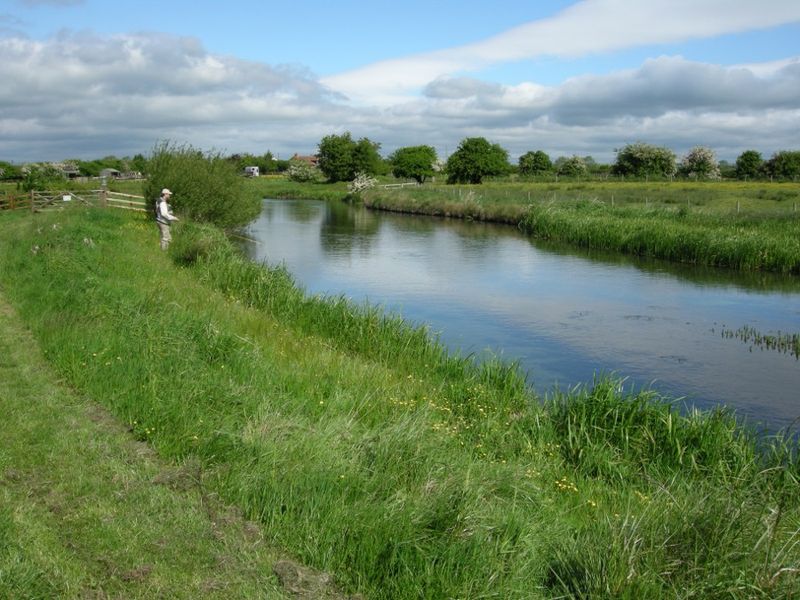 Clear water and gravel runs at Mulberry Whin