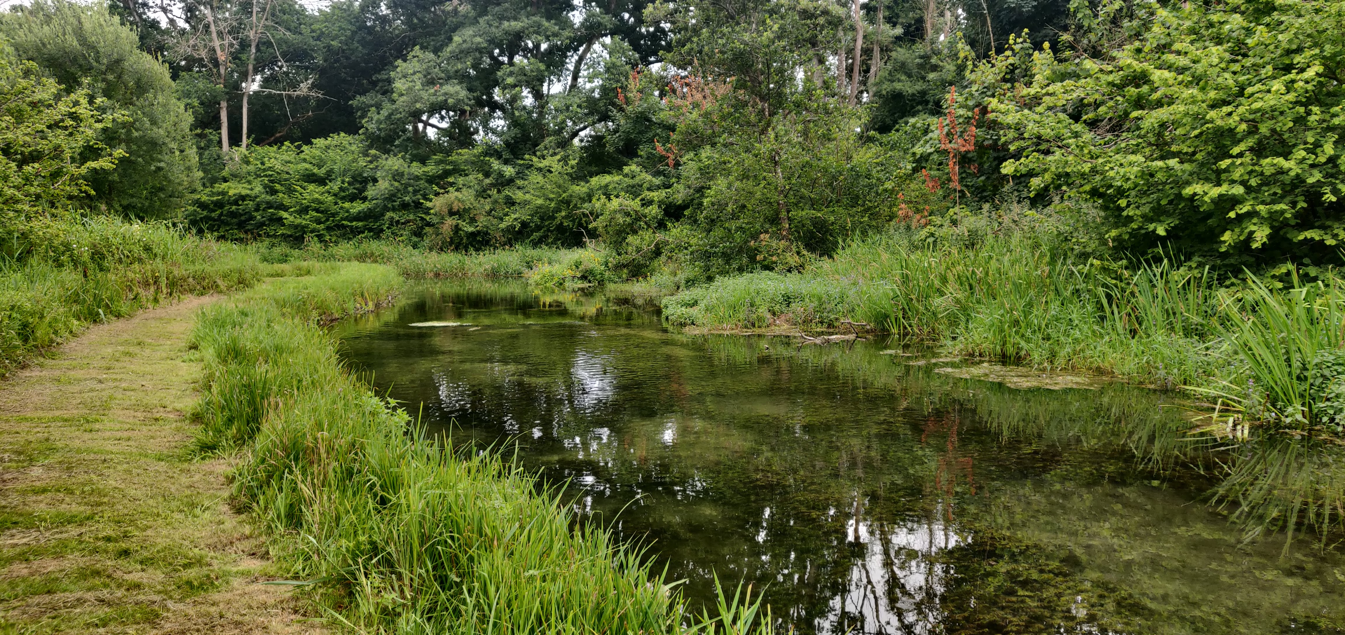 Picture of the river Dever at Bullington