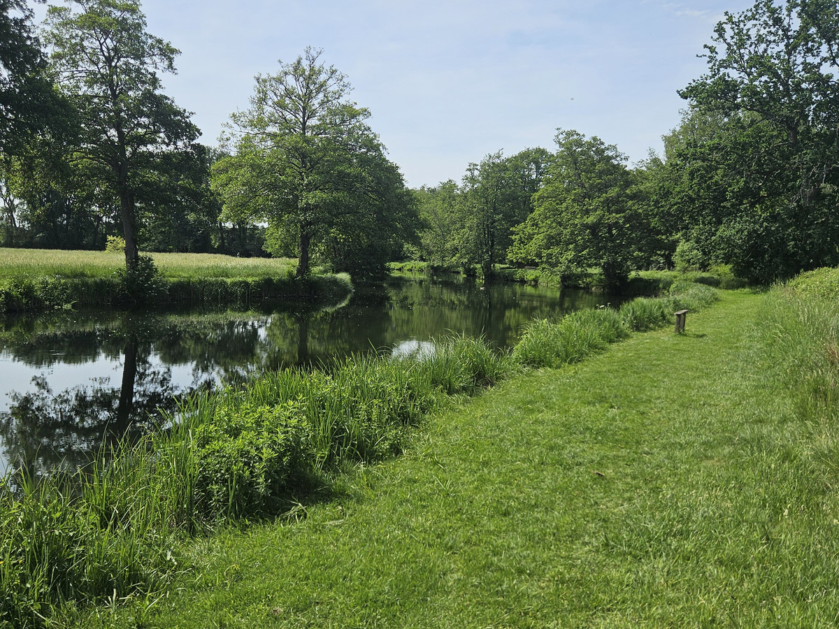 A picture of the river test at the Parsonage Beat